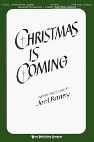 Christmas Is Coming SATB choral sheet music cover Thumbnail